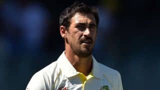 Starc presses claim for fourth Ashes Test with three wickets against Derbyshire